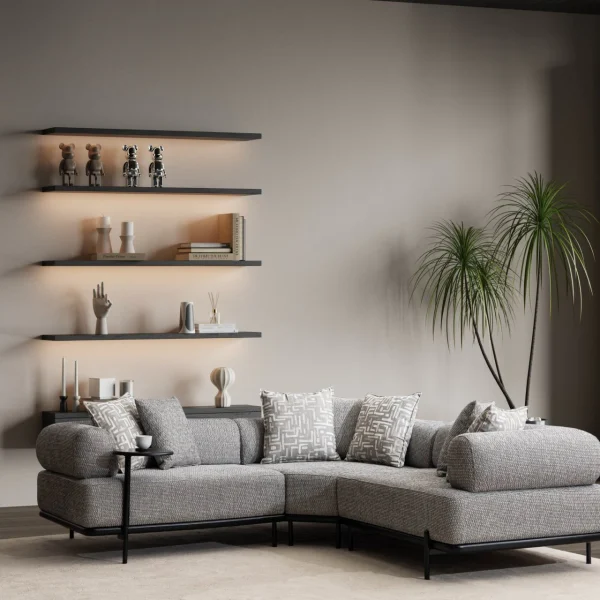 Alexia Corner Sofa SofaTurkey modular corner sofa premium turkish furniture grey sectional couch designer furniture europe high comfort seating modern modular sofa 17