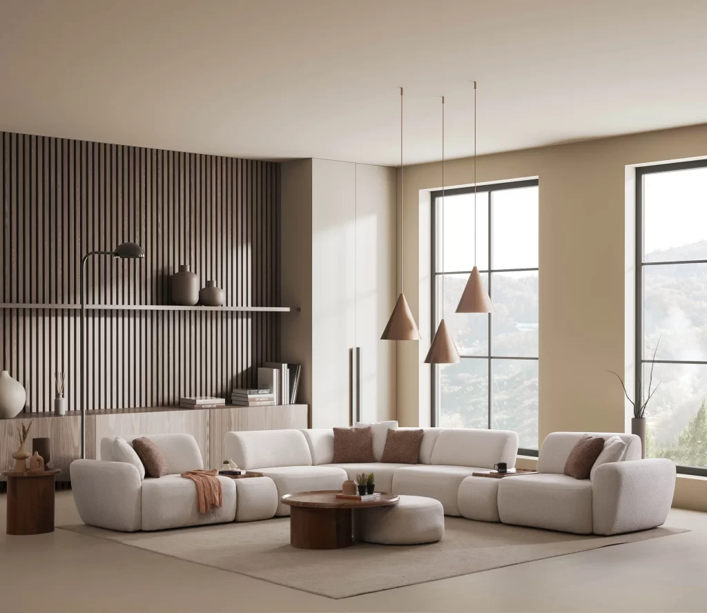 Alyna Ugaona Sofa - 7 Modula - SofaTurkey Serbia