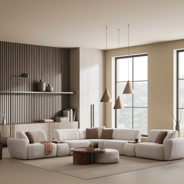 Alyna Ugaona Sofa - 7 Modula