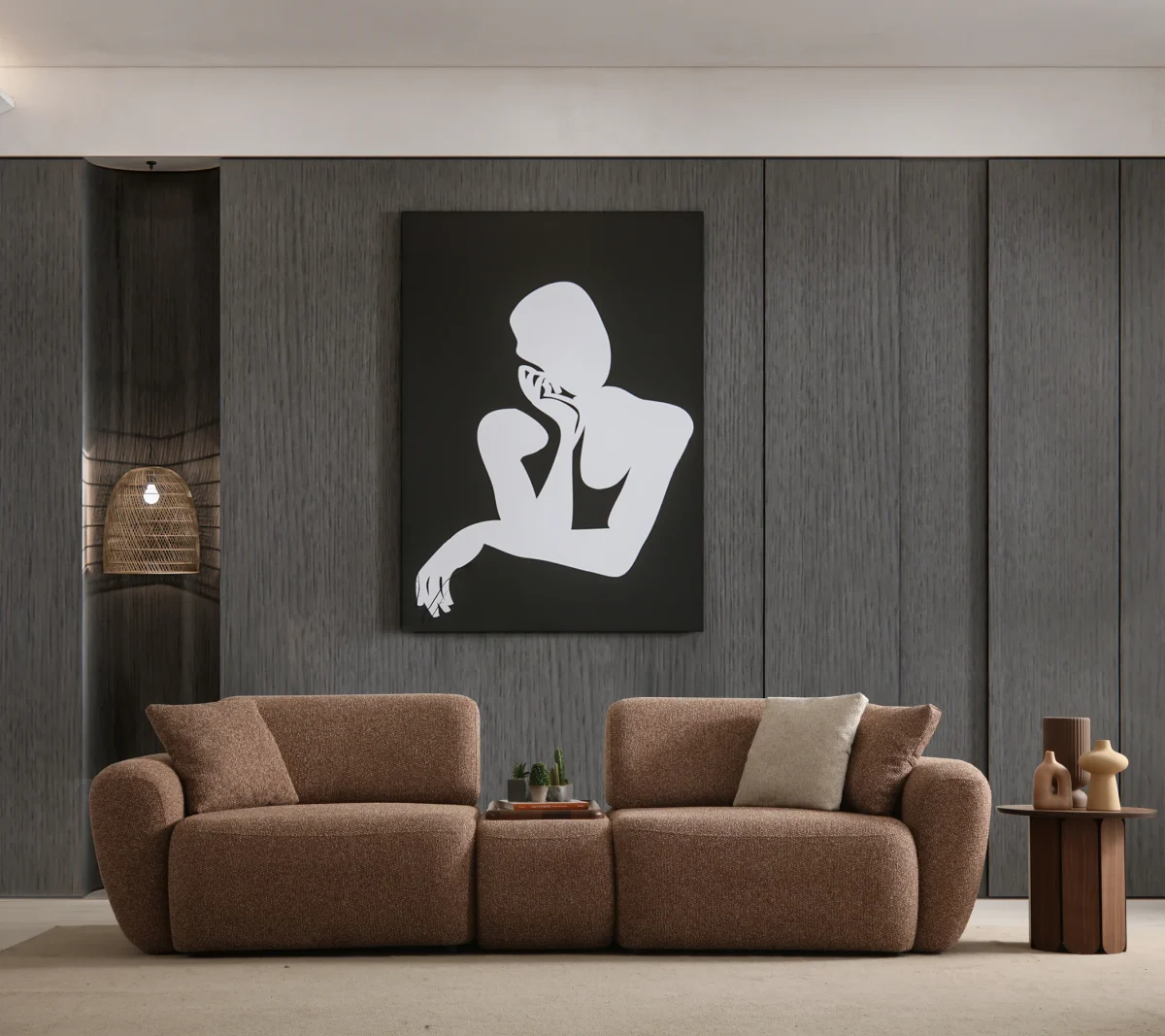 Alyna Sofa Sa Drvenim Modulom - Slika 2