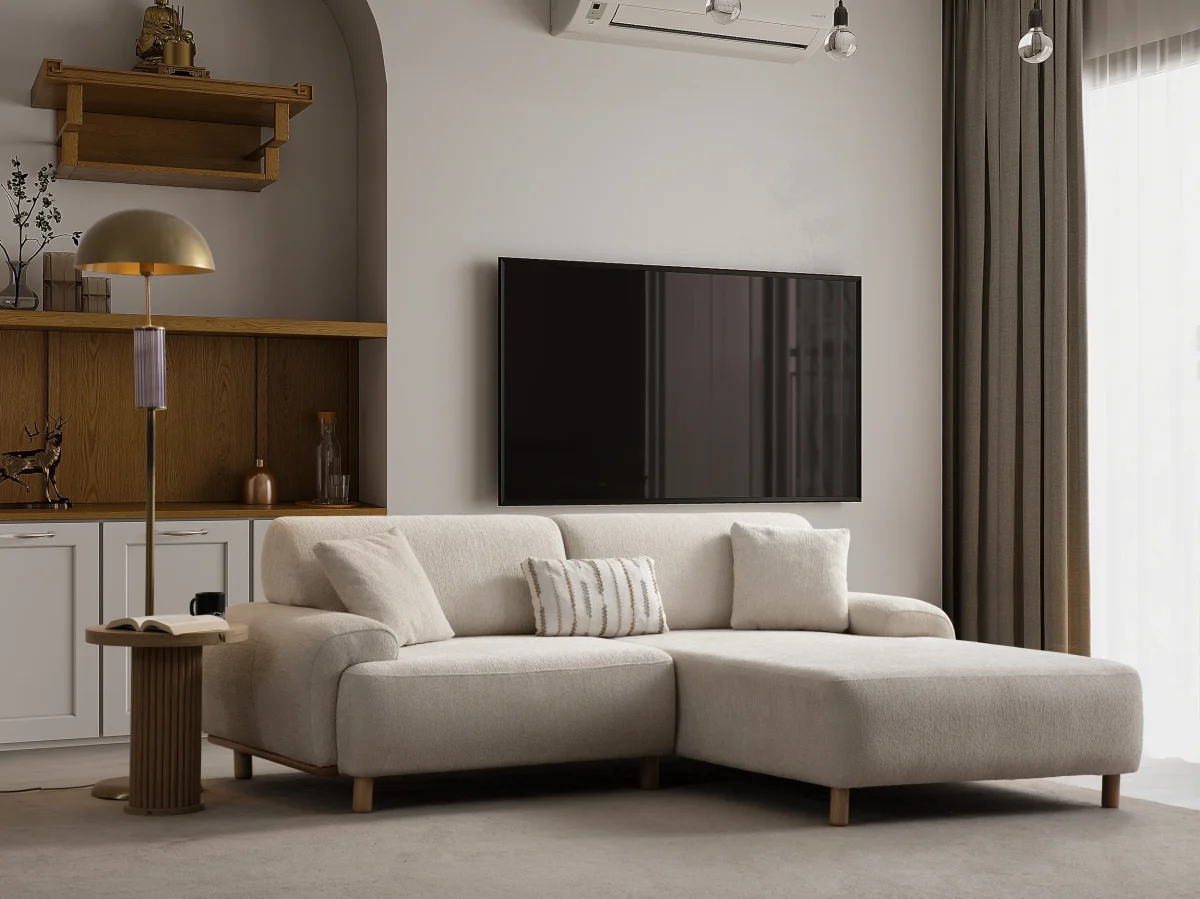 Basin XL Sofa Sa Šezlongom - Slika 2