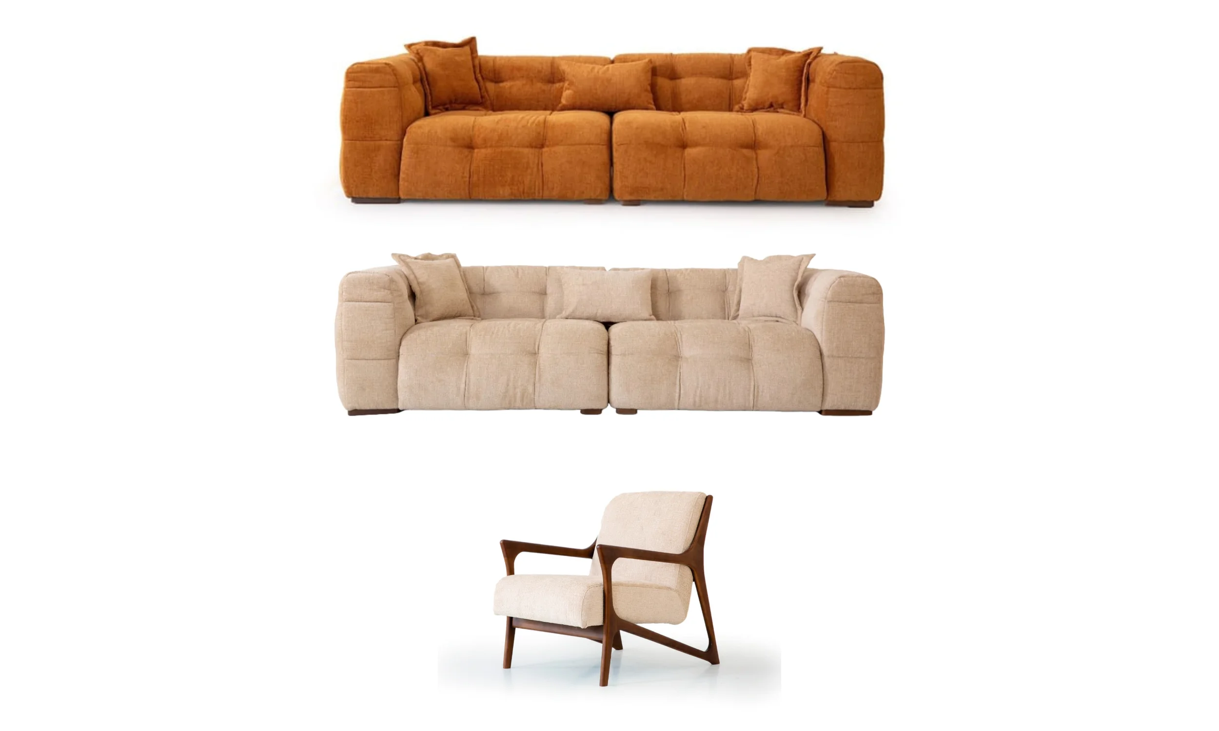 Bess Sofa Set - SofaTurkey Bess Garnitura - Slika 1