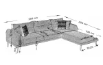 Deco Ugaona Sofa - Slika 11