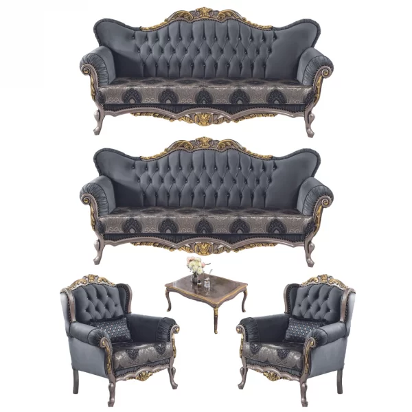 Efsun Luxury Classic Sofa Set