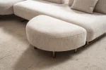 Flexa Ugaona Sofa 3 Modula With Pouf - Slika 4