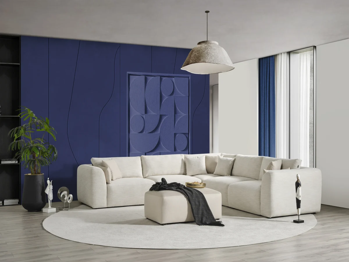 Flow Modularna Ugaona Sofa - Slika 8