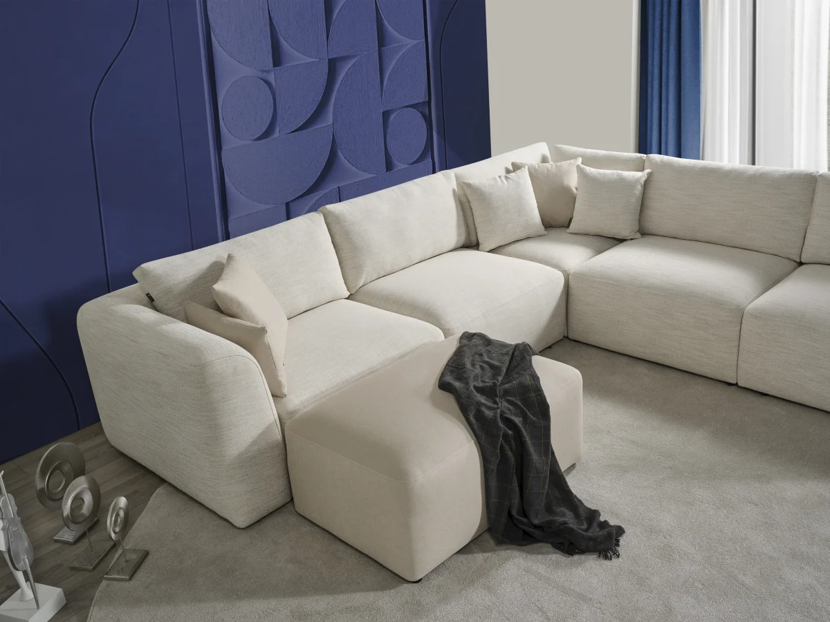Flow Modularna Ugaona Sofa - Slika 2