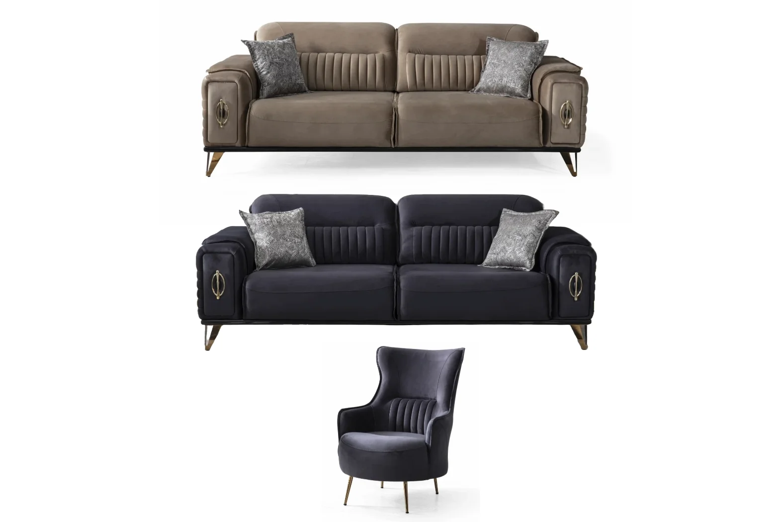 Kiana Sofa Set - SofaTurkey Kiana Garnitura - Slika 1