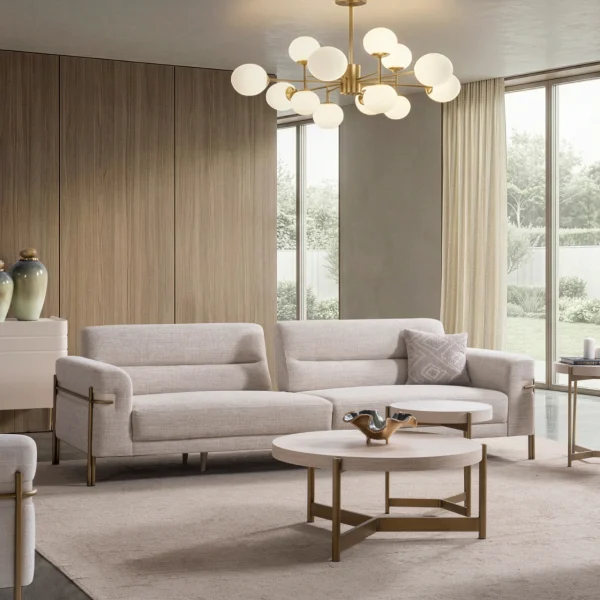 Lina Three Seater sofa adjustable motion functional sofa Sofaturkey living room furniture 4
