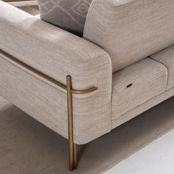Lina Two Seater sofa adjustable motion functional sofa Sofaturkey living room furniture 2