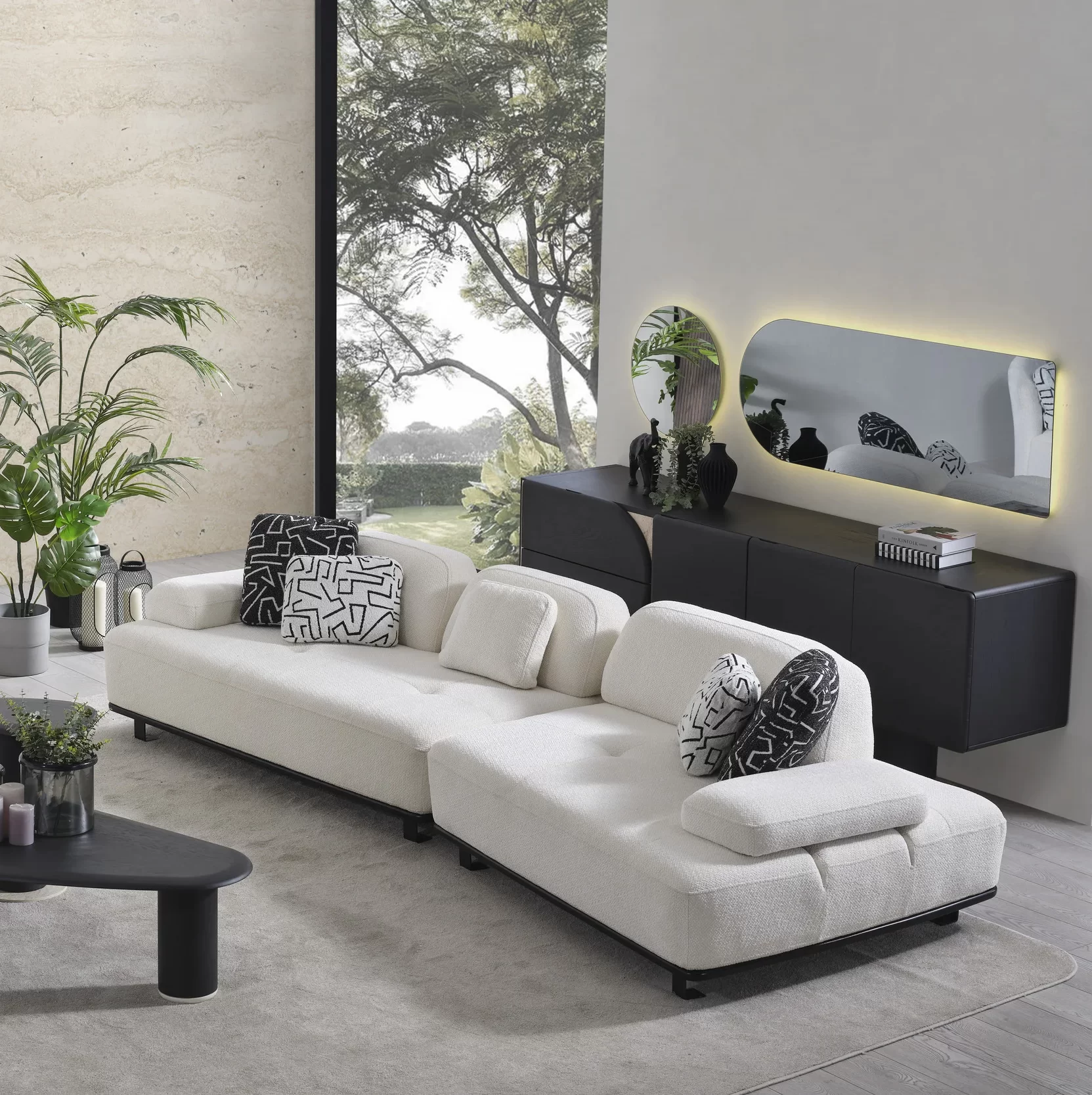 Loveto Corner Sofa Set - SofaTurkey 2 Loveto Sofa - Slika 1
