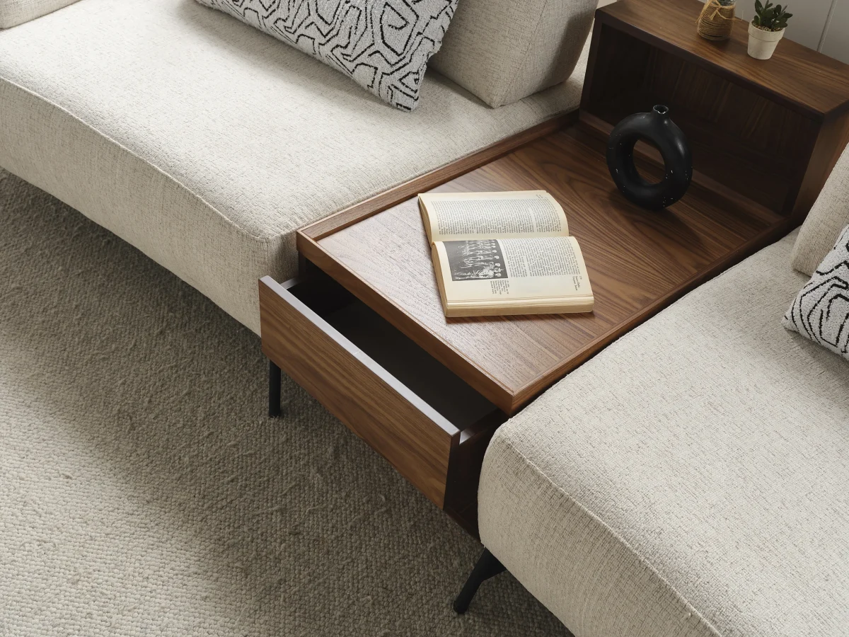 Majesticas Sofa (2 Bočna, 1 Drveni Modul) - Slika 6