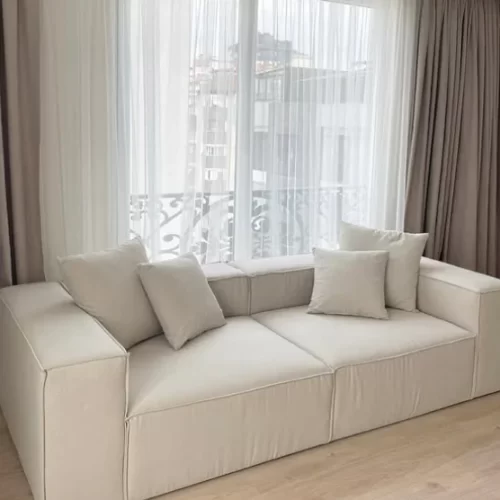 Soft Modular Sofa 2 Modules Reference 2