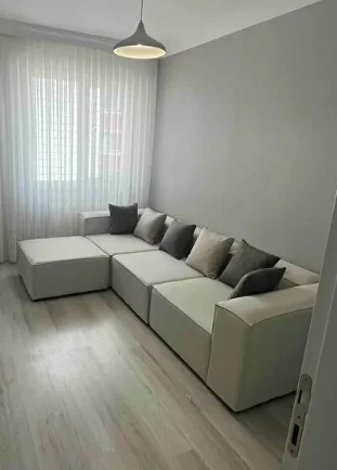 Soft Modular Sofa 3 Modules and ottoman Reference 4