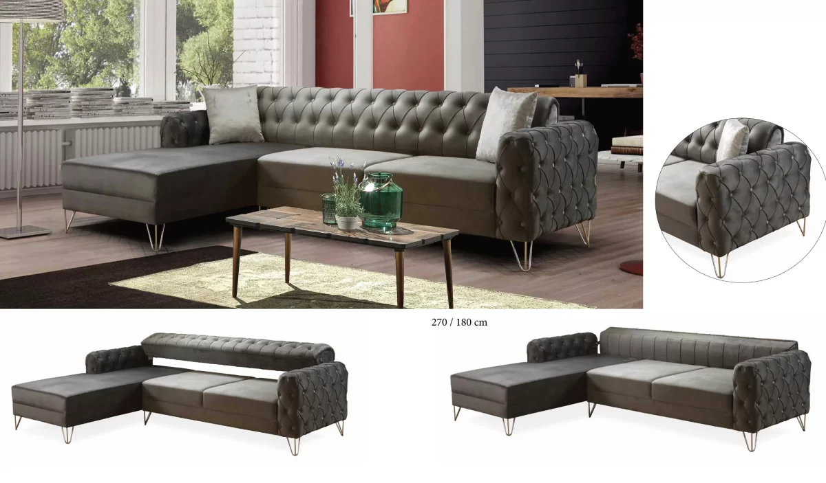 Vigo Ugaona Sofa - Slika 2