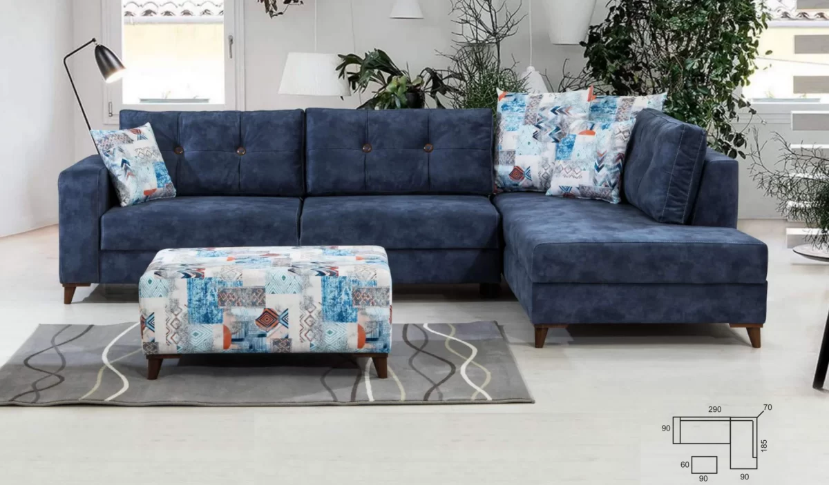 Zaragoza Ugaona Sofa - Slika 3
