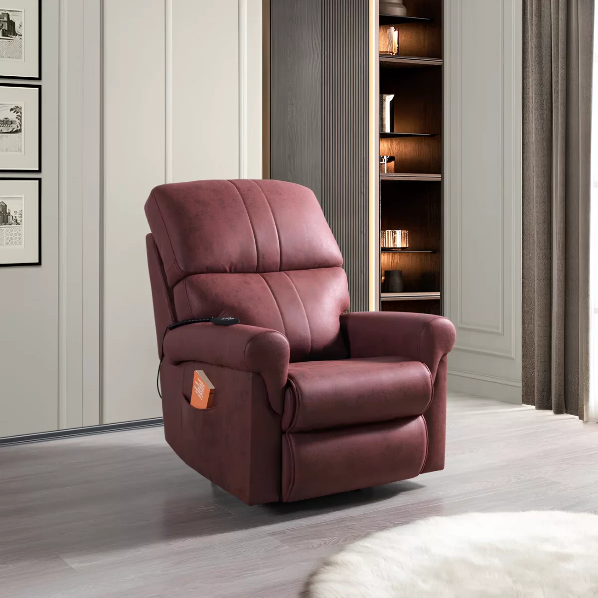 flora reclining sofa 360 rotation electric recliner 4