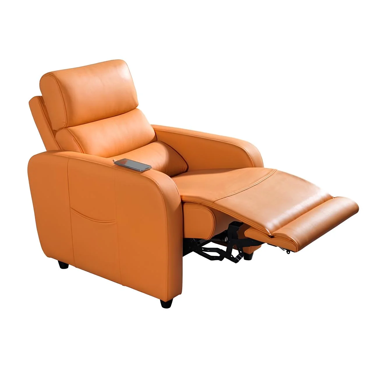 mari-reclining-sofa-orange-electric-seat-4 Mari Reklajner Sofa (V1) - Slika 1