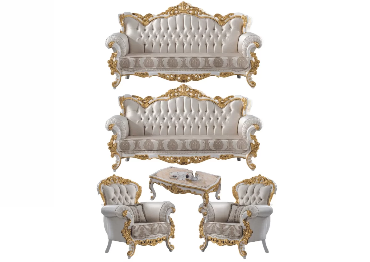 Ada Luxury Classic Sofa Set - SofaTurkey UAE