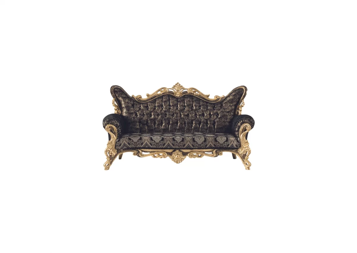 Agah Luxury Classic Sofa Set - Image 10