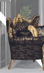 Agah Luxury Classic Sofa - Image 5