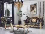 Agah Luxury Classic Sofa - Image 2