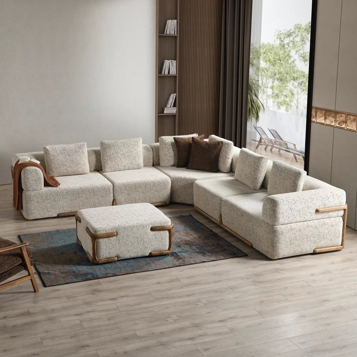 Aloria Corner Sofa - Image 3