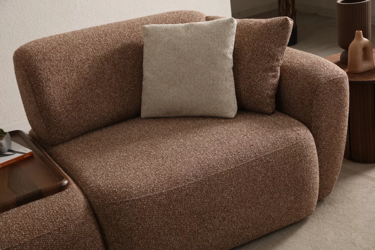Alyna Sofa with Wooden Module - Image 9