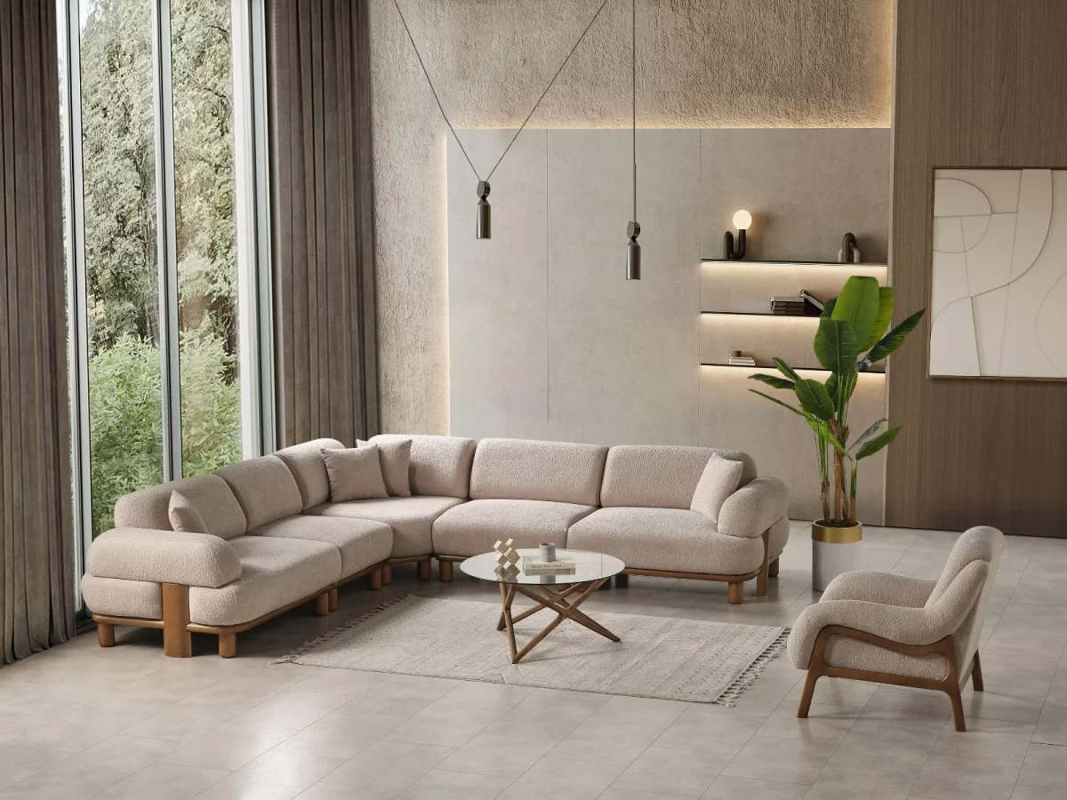Arwin Corner Sofa - Image 4