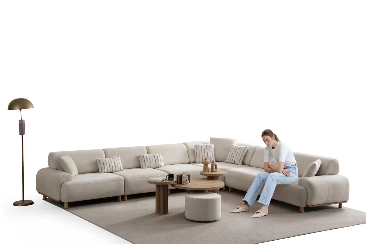 Asyma Corner Sofa - Image 3