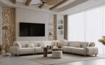Asyma Corner Sofa - Image 4