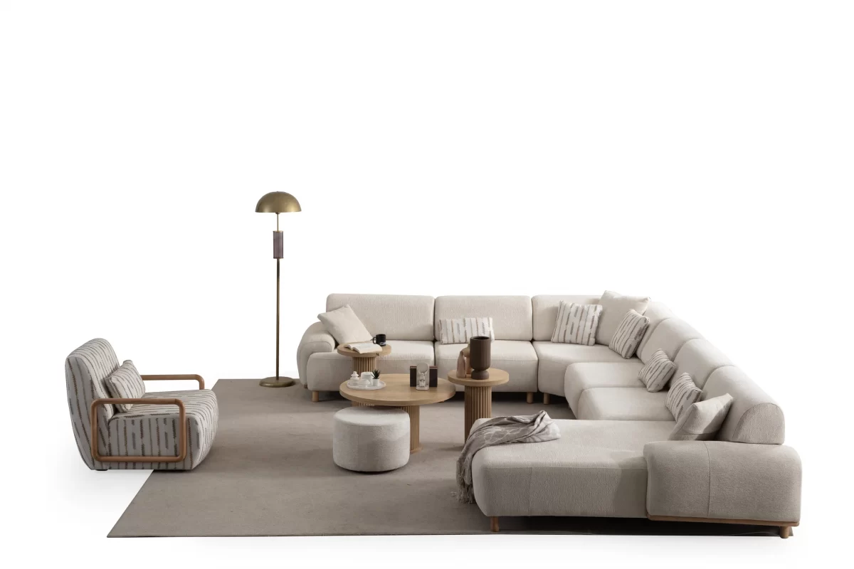 Asyma Corner Sofa - Image 2