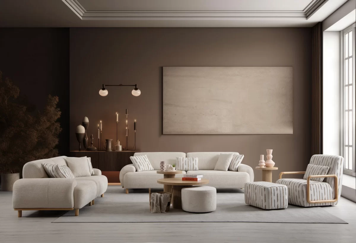 Beiza Sofa Set - Image 4