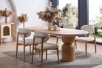 Caroli Dining Set (6 Chair, 1 Table) - Image 5