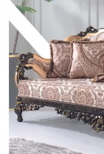 Casso Luxury Classic Sofa Set - Image 4