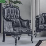 Dalal Luxury Classic Armchair - Image 3