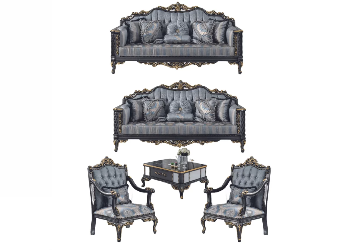 Ebrar Luxury Classic Sofa Set - SofaTurkey UAE