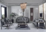 Ebrar Luxury Classic Sofa Set - Image 2
