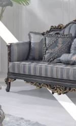Ebrar Luxury Classic Sofa Set - Image 7