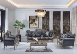 Efsun Luxury Classic Sofa - Image 3