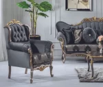 Efsun Luxury Classic Armchair - Image 3
