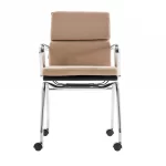 Eva Omega Office Meeting Chair with Wheels - Image 3