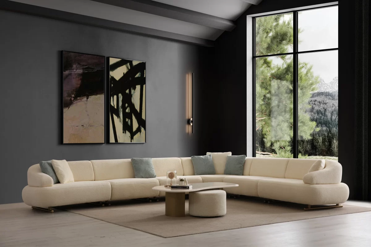 Kresh Corner Sofa - Image 9