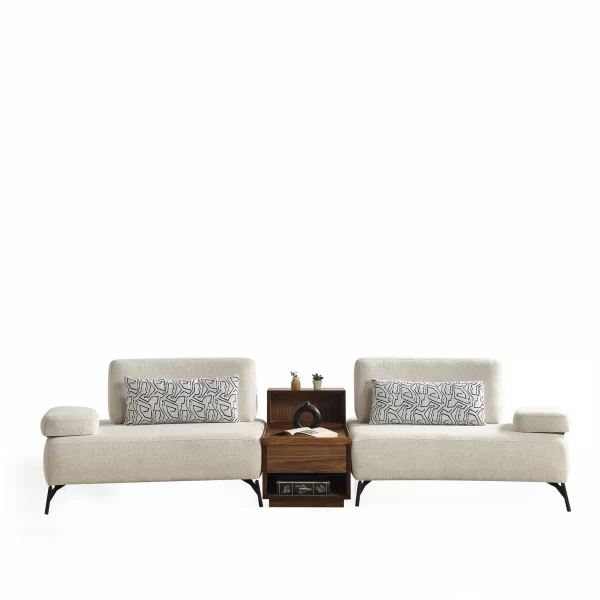 Majesticas Sofa (2 Side, 1 Wooden Module)