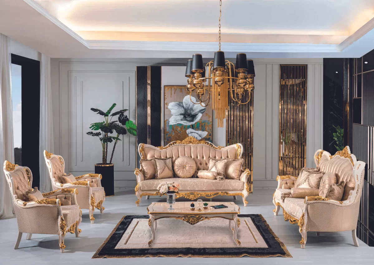 Mona Luxury Classic Sofa - Image 3