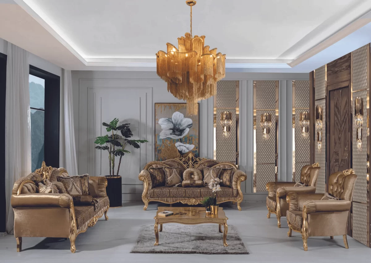 Pasha Luxury Classic Armchair - Image 3
