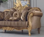 Pasha Luxury Classic Sofa Set - Image 7