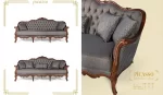 Picasso Luxury Classic Sofa Set - Image 4