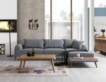 Retro Corner Sofa - Image 3