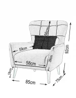 Retro Armchair - Image 8